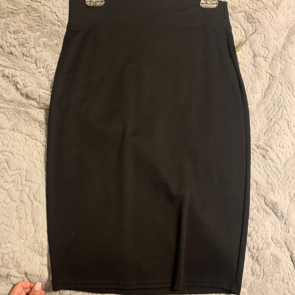 Black skirt